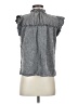 Rails Gray Sleeveless Button-Down Shirt Size XS - photo 2