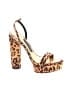 Jessica Rich Animal Print Brown Sandals Size EU 38 - photo 1