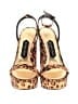 Jessica Rich Animal Print Brown Sandals Size EU 38 - photo 2