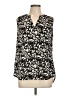 Lila Rose 100% Polyester Black Sleeveless Blouse Size L - photo 1