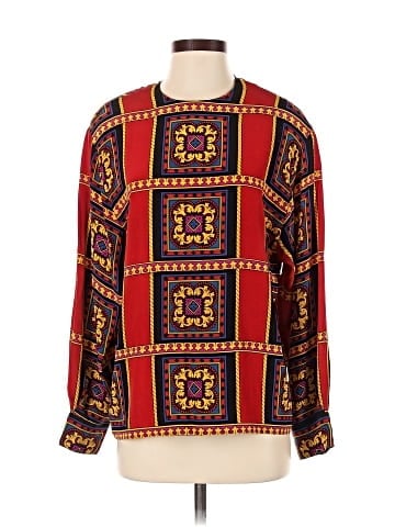 Linda Allard Ellen Tracy Long Sleeve Blouse (view 1)