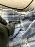 Next 100% Cotton Plaid Blue Long Sleeve Button-Down Shirt Size 4 - 5 - photo 3
