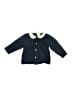 Aubisou 100% Cotton Blue Cardigan 9-12 MO / 12 MO - photo 1
