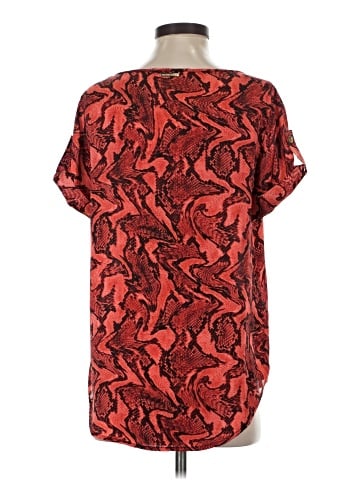 MICHAEL Michael Kors Short Sleeve Blouse (view 2)