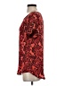 MICHAEL Michael Kors 100% Polyester Red Short Sleeve Blouse Size S - photo 5