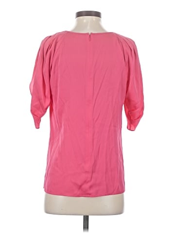 Lewit Short Sleeve Silk Top (view 2)