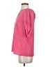 Lewit Pink Short Sleeve Silk Top Size S - photo 5