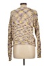 Ten Sixty Sherman Metallic Gold Pullover Sweater Size L - photo 2