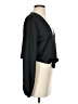 Just Fab 100% Polyester Black Long Sleeve Blouse Size S - photo 4