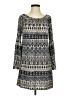 R.Rouge Print Blue Casual Dress Size S - photo 1
