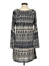 R.Rouge Print Blue Casual Dress Size S - photo 2