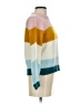 Topshop Color Block Blue Pullover Sweater Size 4 - photo 4