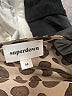 Superdown 100% Polyester Animal Print Brown Long Sleeve Blouse Size M - photo 7