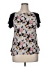 Hazel Gray Short Sleeve Blouse Size XL - photo 1