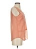 Mine 100% Polyester Orange Sleeveless Blouse Size S - photo 4
