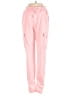Unbranded 100% Polyester Pink Cargo Pants Size S - photo 1