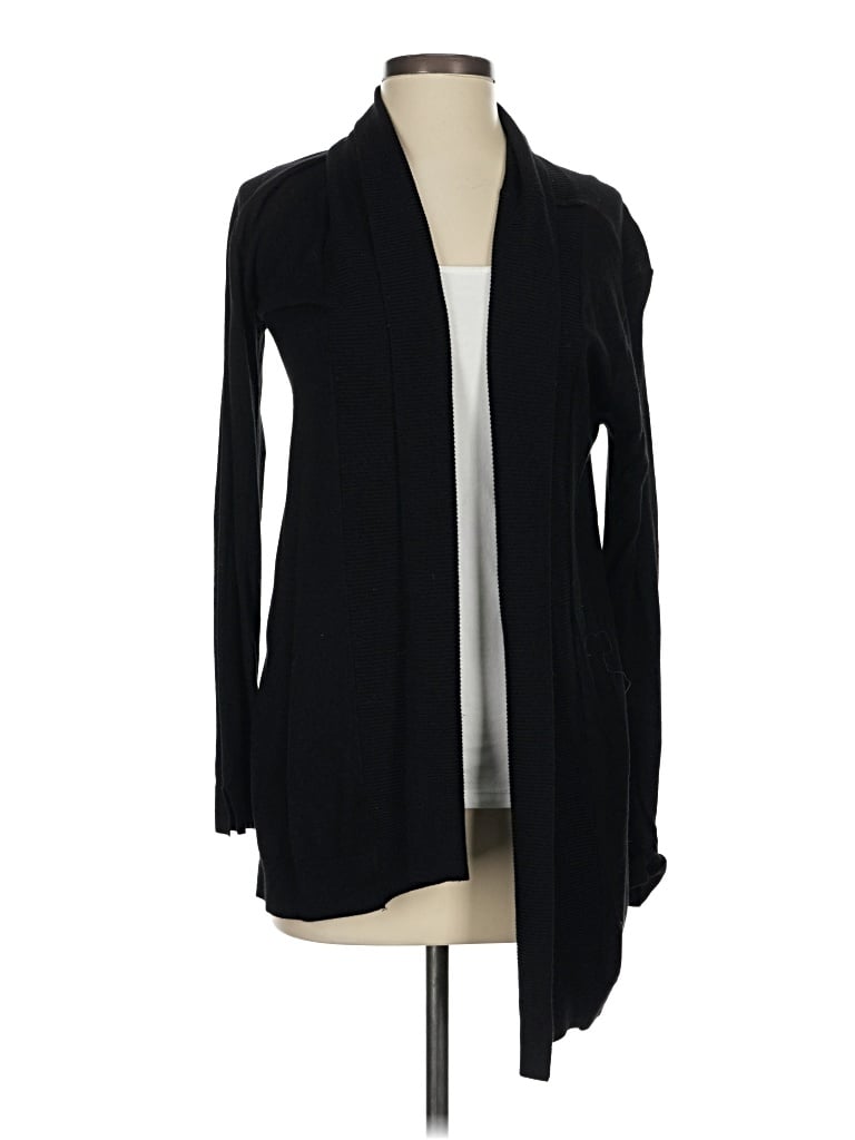 Pre-owned Mango Cardigan Sweater In Black