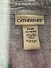 Catherines Blue Short Sleeve Button-Down Shirt Size 0XWP - photo 7