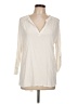 Pleione 100% Rayon Ivory 3/4 Sleeve Blouse Size L - photo 1