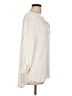 Pleione 100% Rayon Ivory 3/4 Sleeve Blouse Size L - photo 4