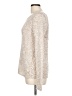 Maurices Metallic Tan Pullover Sweater Size L - photo 5