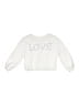 Unbranded White Purple Sweatshirt Size 7 (estimated) - photo 1