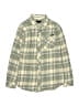 O'Neill 100% Cotton Plaid Green Ivory Long Sleeve Button-Down Shirt Size M (kids) - photo 1