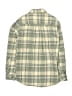 O'Neill 100% Cotton Plaid Green Ivory Long Sleeve Button-Down Shirt Size M (kids) - photo 2