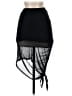 Unbranded Solid Black Casual Skirt Size S - photo 1
