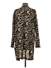 Unbranded Animal Print Brown Cardigan Size S - photo 2