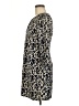 Aryeh Paisley Blue Casual Dress Size M - photo 5