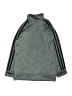 Adidas 100% Polyester Solid Green Track Jacket Size 7 - photo 2
