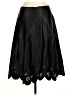 KM Collections by Milla Bell Solid Black Formal Skirt Size 8 - photo 2