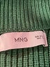 MNG Solid Green Turtleneck Sweater Size S - photo 7