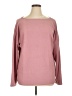 Unbranded 100% Polyester Color Block Solid Pink Long Sleeve Top Size XL - photo 1