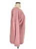 Unbranded 100% Polyester Color Block Solid Pink Long Sleeve Top Size XL - photo 4
