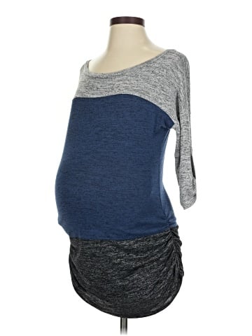Olivia Blu Maternity 3/4 Sleeve T-Shirt (view 1)