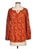 Old Navy Orange 3/4 Sleeve Blouse Size S - photo 1