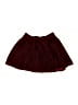 Zara Solid Burgundy Skirt Size 11 - 12 - photo 1
