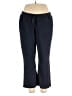 Caslon Solid Blue Active Pants Size XL - photo 1