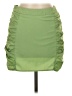 Shein Solid Green Casual Skirt Size 6 - photo 1