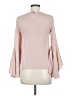 Milly Pink Long Sleeve Blouse Size 0 - photo 2
