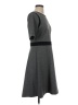 Ann Taylor Houndstooth Gray Casual Dress Size 2 - photo 4