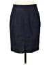 Halogen Solid Blue Denim Skirt Size 6 - photo 2