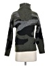 RD Style Camo Green Turtleneck Sweater Size XS - photo 1