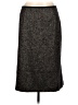 Adrienne Vittadini Tweed Gray Black Wool Skirt Size 12 - photo 1