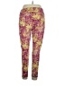 Lularoe Floral Purple Active Pants Size 1X (Tall & Curvy) - photo 2