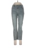Assorted Brands Solid Gray Blue Jeans Size L (estimated) - photo 1