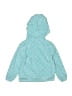 Carter's Polka Dots Hearts Blue Teal Zip Up Hoodie 18-24 MO / 24 MO - photo 2