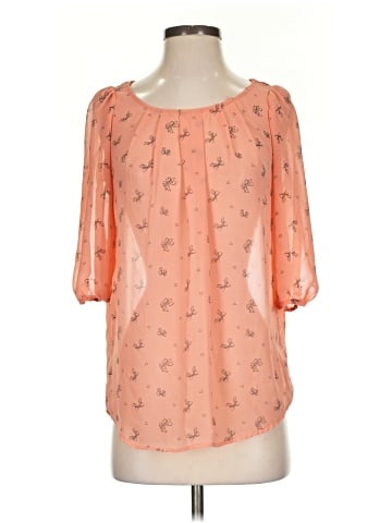 Love Culture 3/4 Sleeve Blouse (view 1)